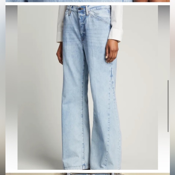 Frame Denim Denim - Frame Le Baggy Palazzo jeans size 30. Worn once! Almost new condition.